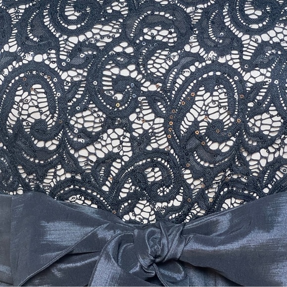 R & M Richards Little Black Dress with Lace Accent (SIze 20W) - Picture 5 of 7